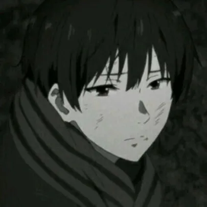 男生头像黑白伤感动漫第1张