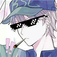 社会墨镜动漫头像图片第1张