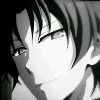 高清冷酷的动漫男生脸部图片头像第1张