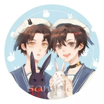 高清动漫男男情头一攻一受图片第1张