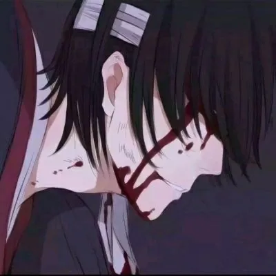 个性头像动漫男头丧第1张