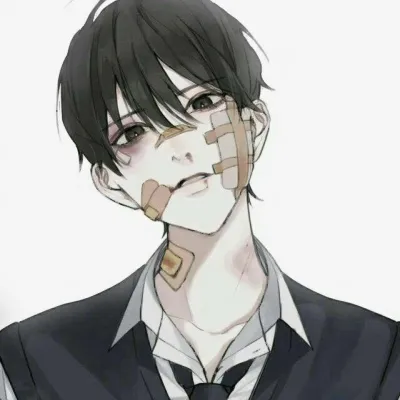 脸上有伤动漫男头第1张