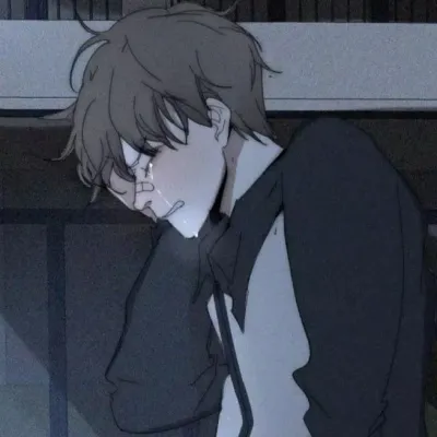 微信头像男生伤感动漫第1张