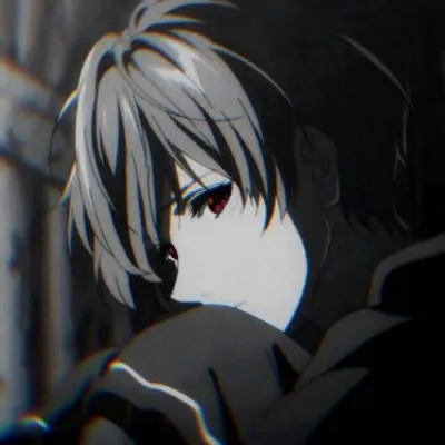 qq动漫男头丧第1张