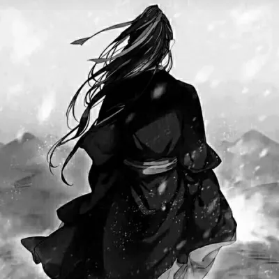 古风黑白头像男生第1张