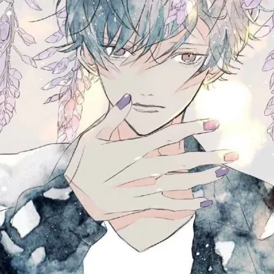 高清帅气的唯美卡通男生头像图片第1张