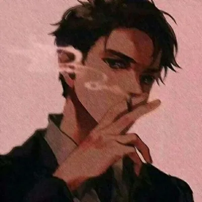 抽烟动漫男头第1张