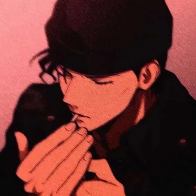 微信头像伤感男动漫第1张