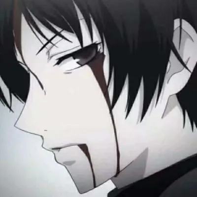 动漫男生丧图头像第1张