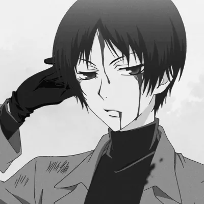 qq头像男生动漫丧头第1张