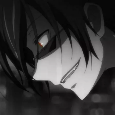 黑白系动漫帅哥第1张