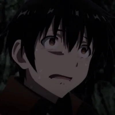 黑白丧系动漫男头第1张