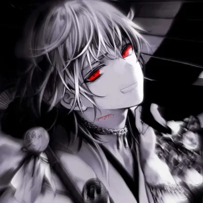 黑白动漫男头超酷第1张