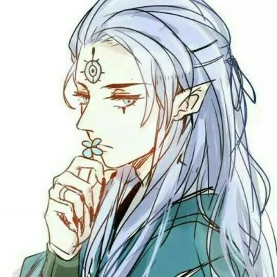 古风动漫侧脸头像男生第1张