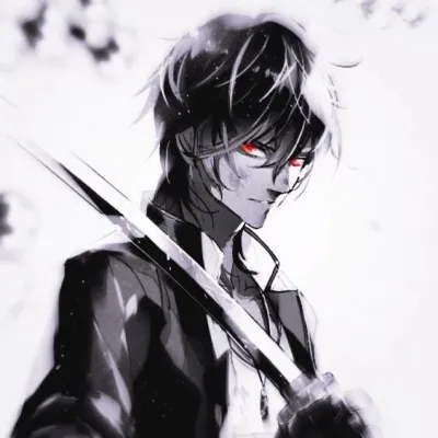 动漫黑暗系男头像第1张