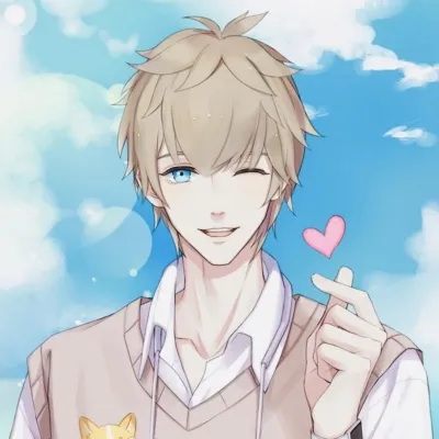 微信漫画帅气男生头像第1张