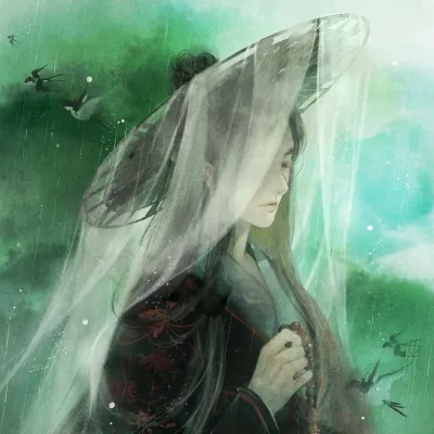 微信手绘古风男生头像第1张