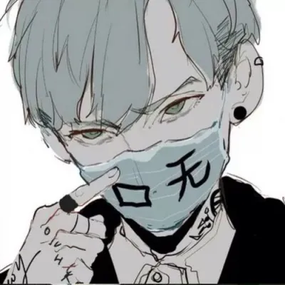 男生帅气头像冷酷二次元第1张