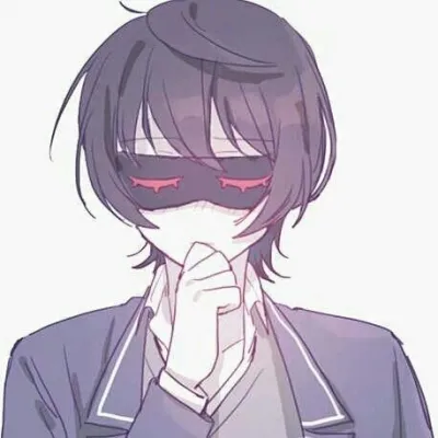 同一个系列的4张动漫男生头像图片第1张