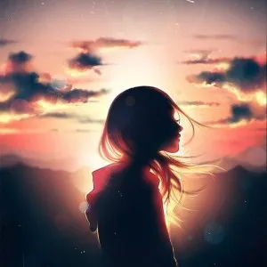 漫画清新头像女生唯美第1张