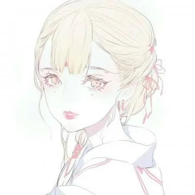 唯美好看动漫女头像第1张