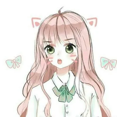 小清新动漫情侣头像一对第1张