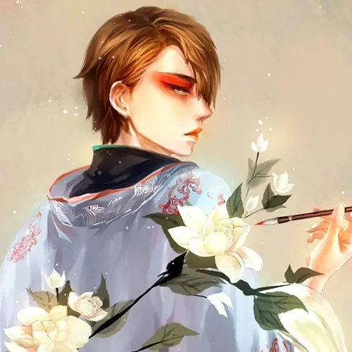 手绘插画头像高清又好看第1张