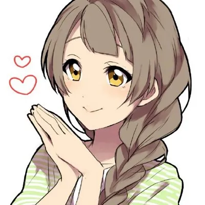 高清好看的清纯俏皮少女动漫头像图片第1张