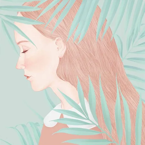 落寞的高清女生头像伤感孤独动漫第1张