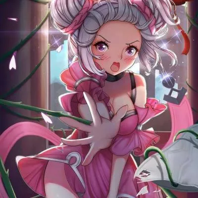 高清好看的微信动漫小乔头像图片第1张