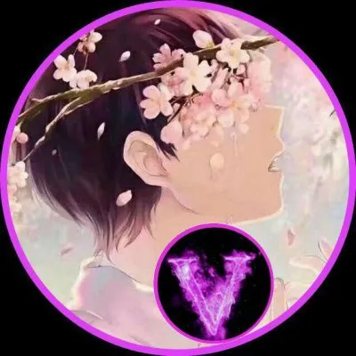 高清好看稀有的一男一女动漫情侣头像带特效第1张