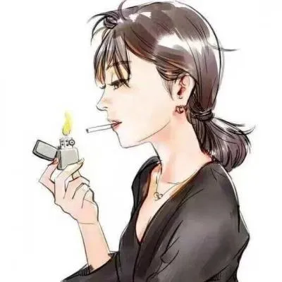 qq头像女生动漫冷酷第1张