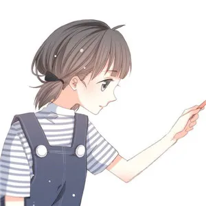 怦然心动漫画情侣头像第1张