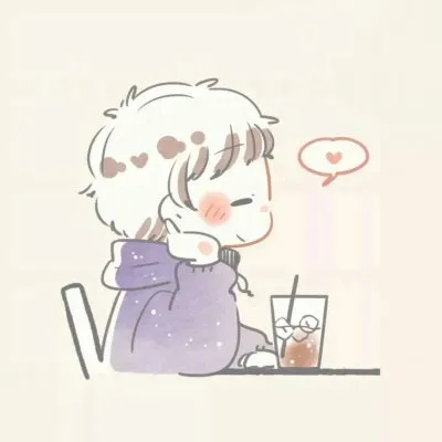 动漫可爱情侣头像第1张