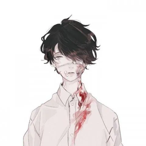 伤感高冷动漫头像男第1张