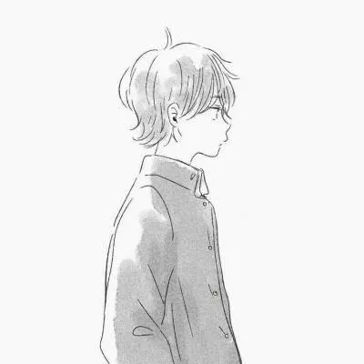 情头一男一女分开两张动漫第1张