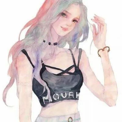 女生动漫头像冷酷帅气第1张