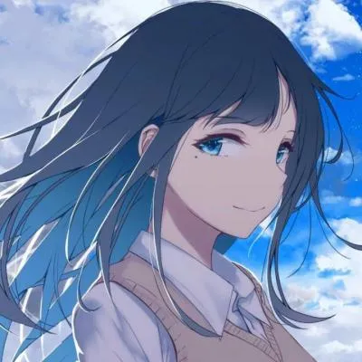 高冷气质动漫女生头像第1张