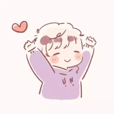 动漫可爱情头一男一女第1张