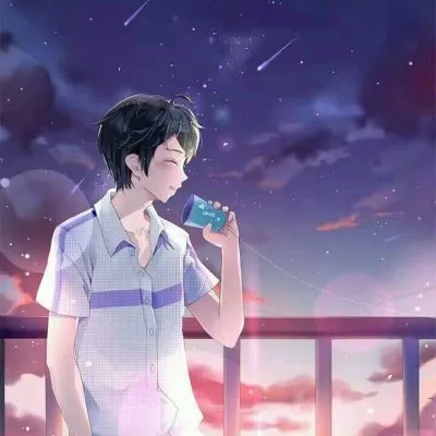 超甜的动漫情侣头像第1张