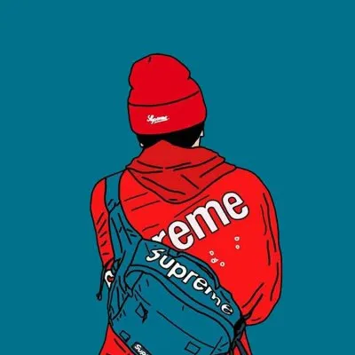 嘻哈潮图动漫头像第1张