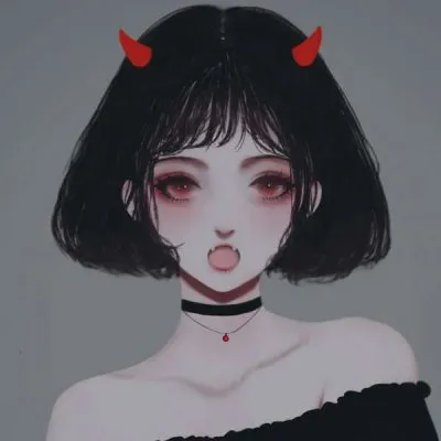 动漫女头高冷霸气黑衣第1张