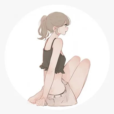 二次元动漫闺蜜头像第1张