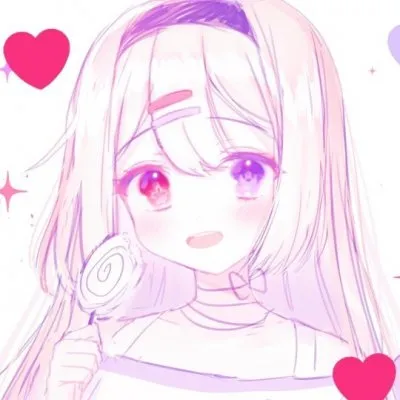 粉色系女生头像动漫第1张