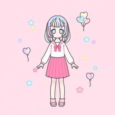 超呆萌可爱动漫女生第1张