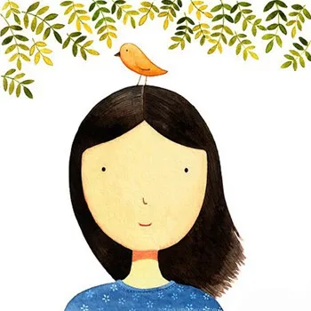 qq头像女生动漫文静第1张