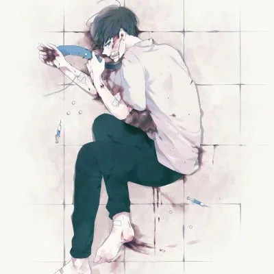 黑暗系病娇男生头像第1张