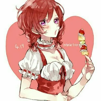 超美的动漫闺蜜头像第1张