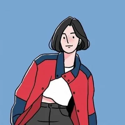 个性酷漫画女生头像第1张