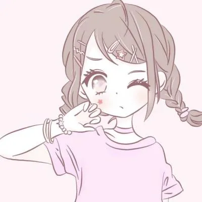 少女心粉色甜美头像第1张